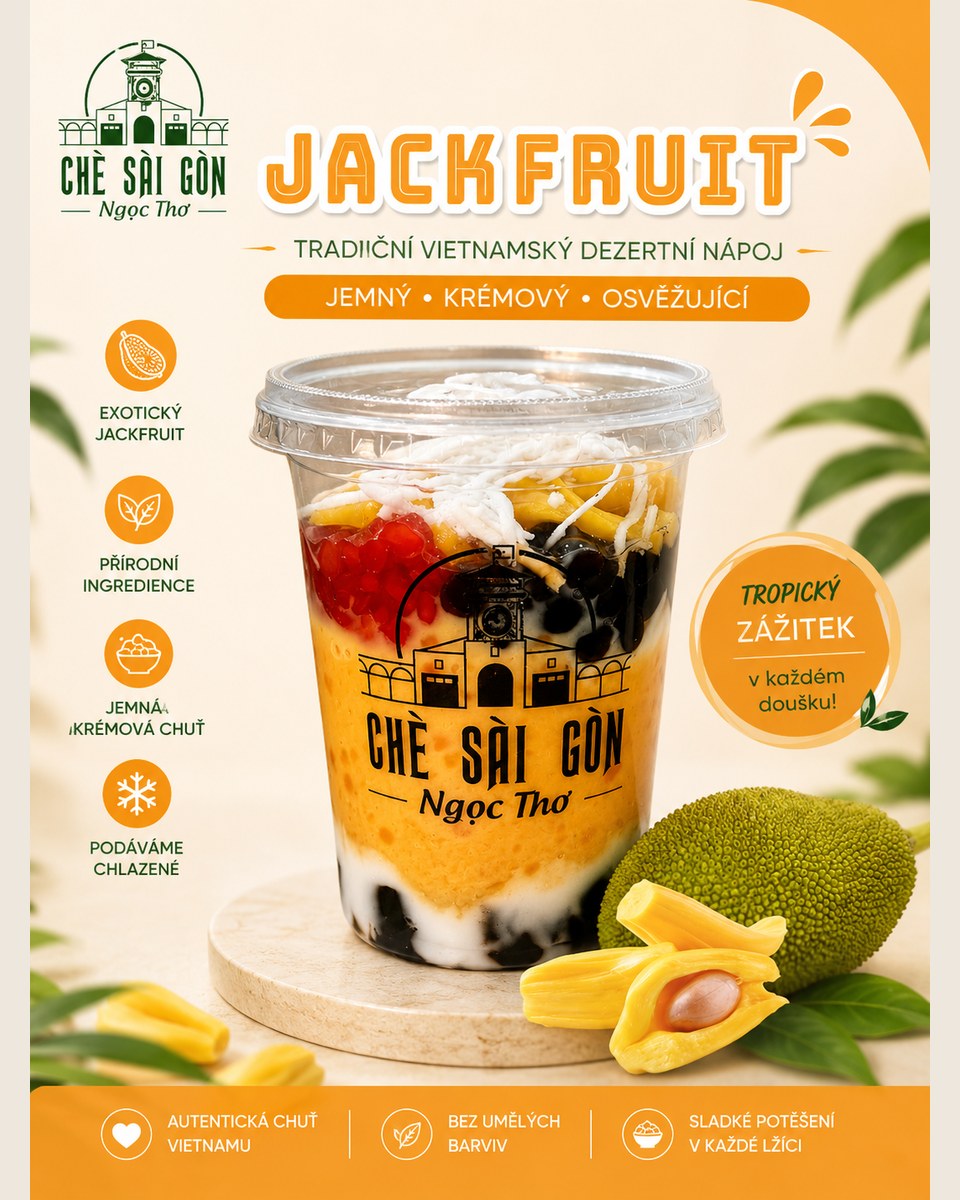 Dezert s jackfruitem