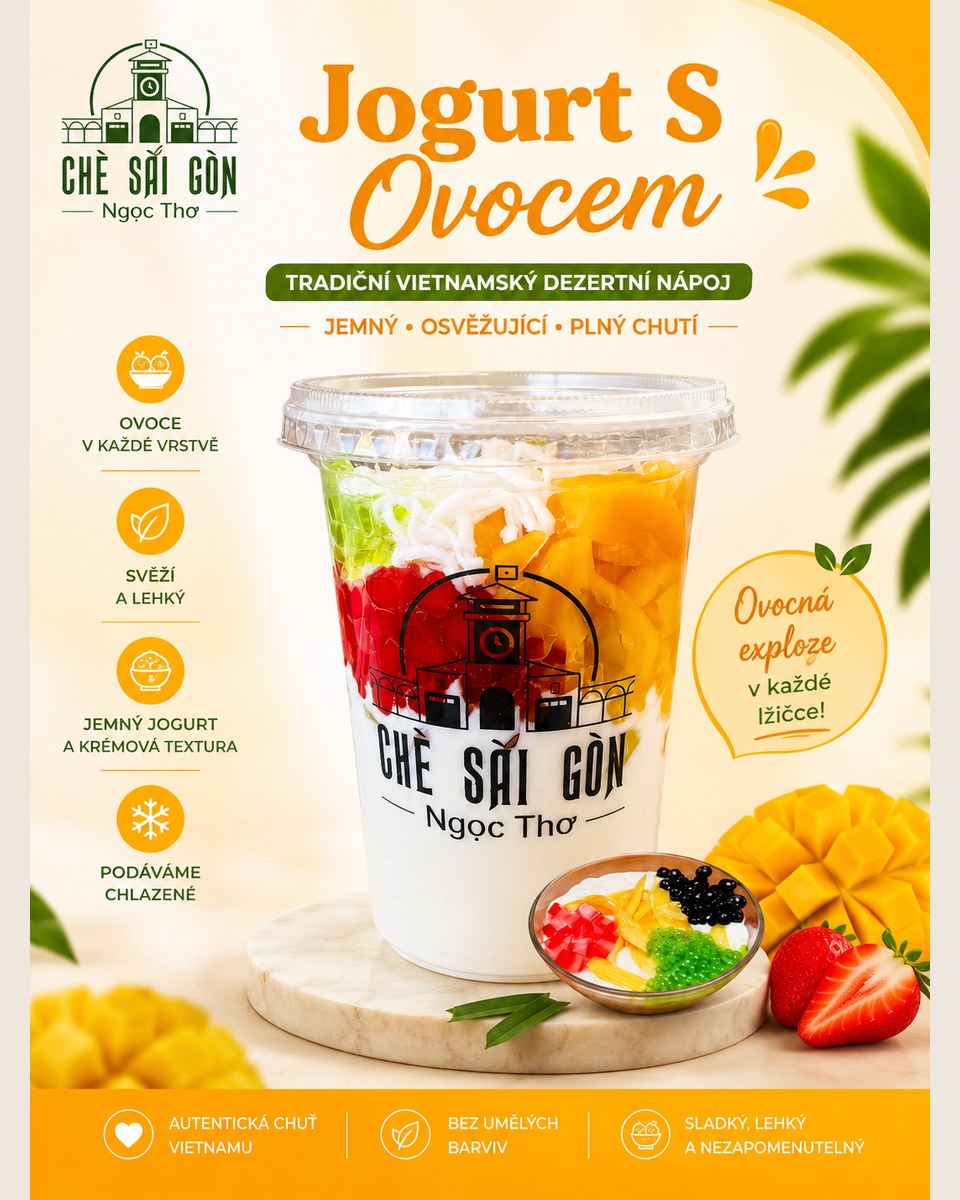 Jogurt s ovocem