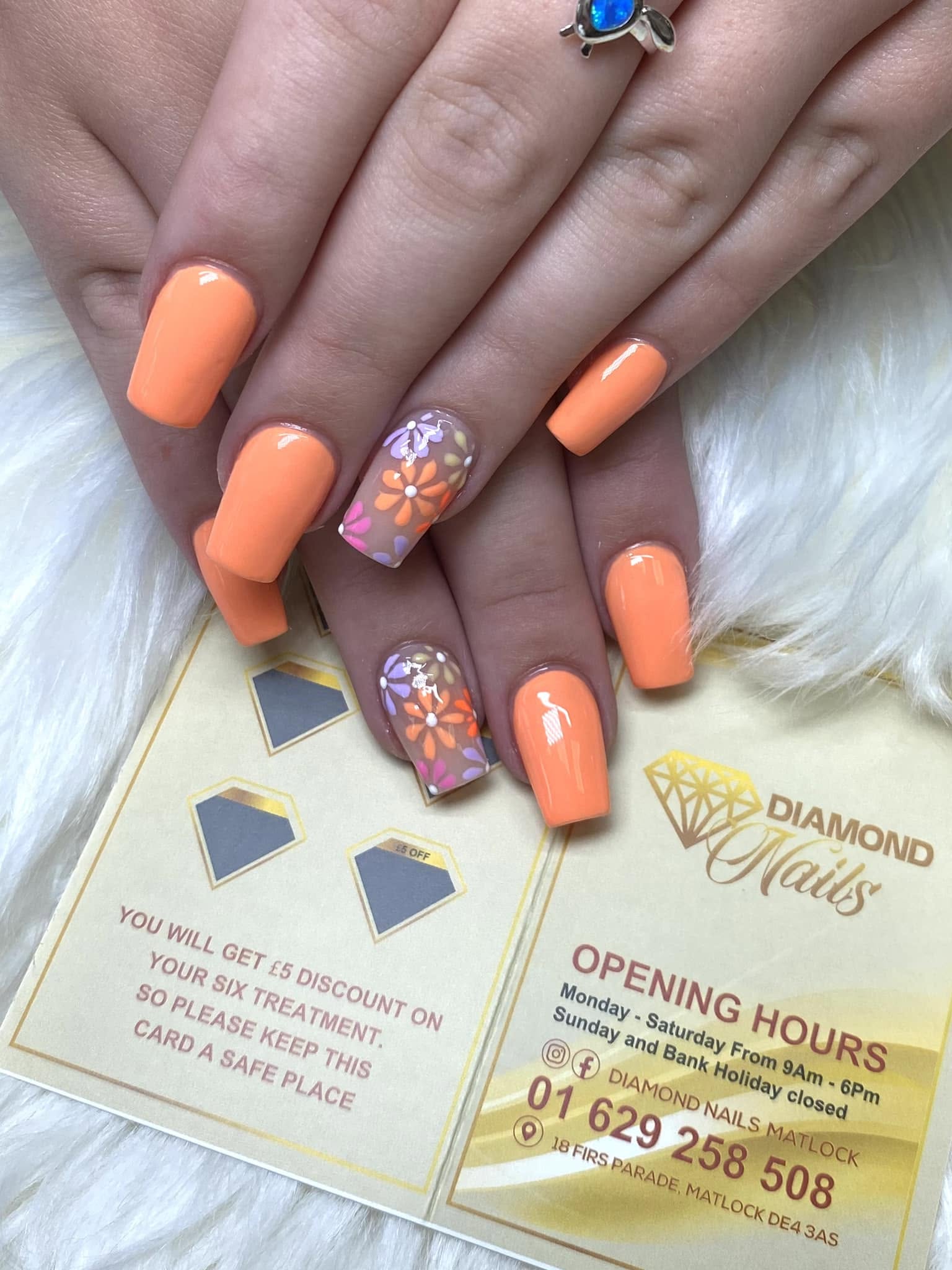 Luxury spa pedicure