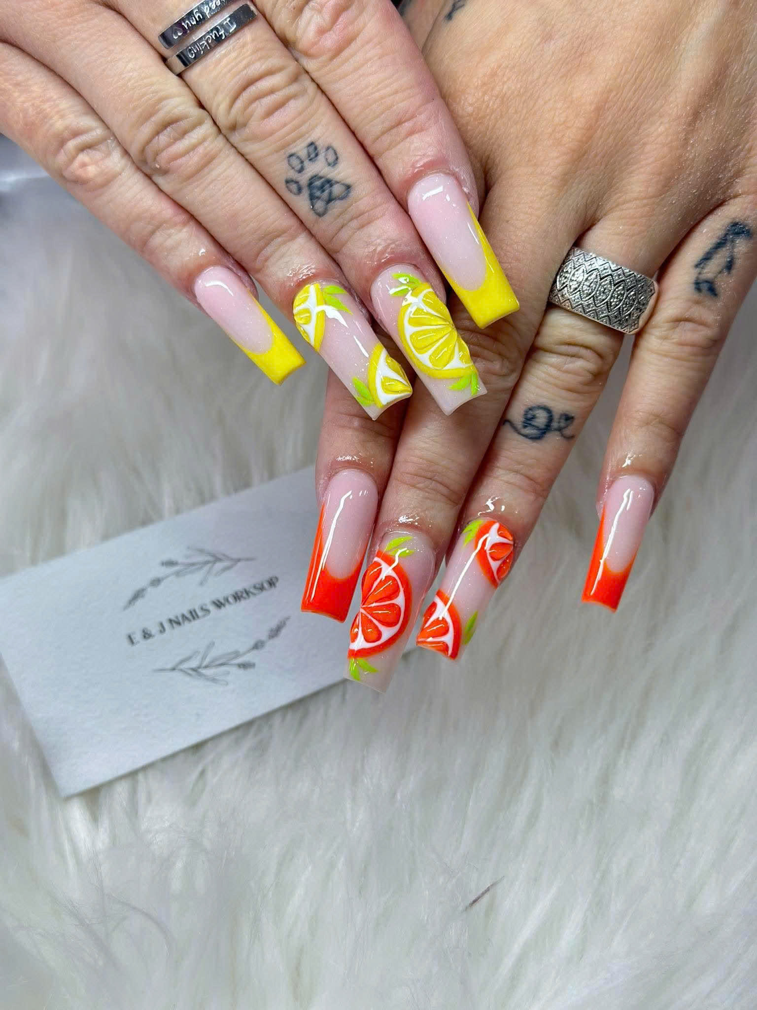 Nail design sample