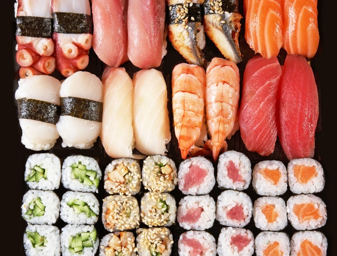 Sushi-Sortiment