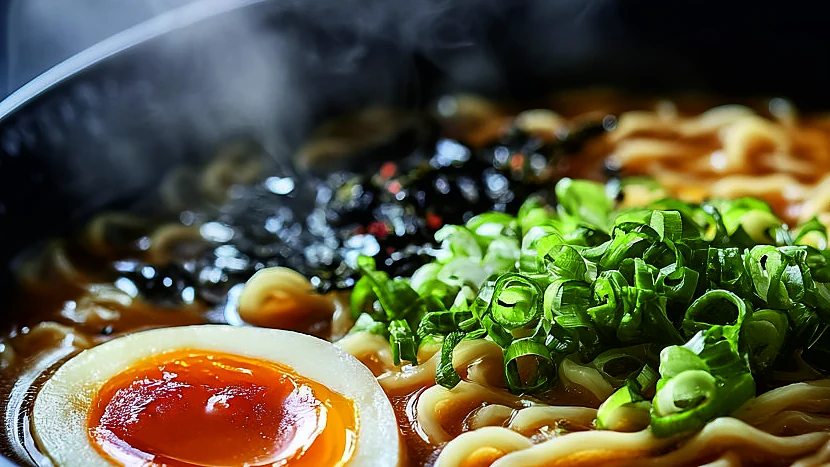 Ramen Suppe aus der HANA Speisekarte