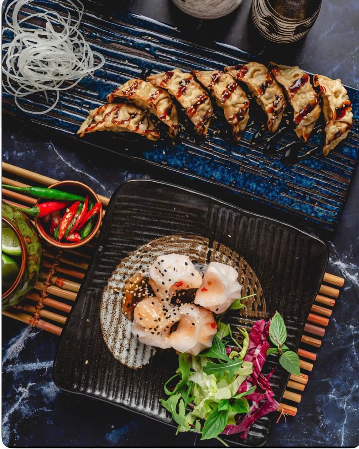 Gyoza und Vorspeisen
