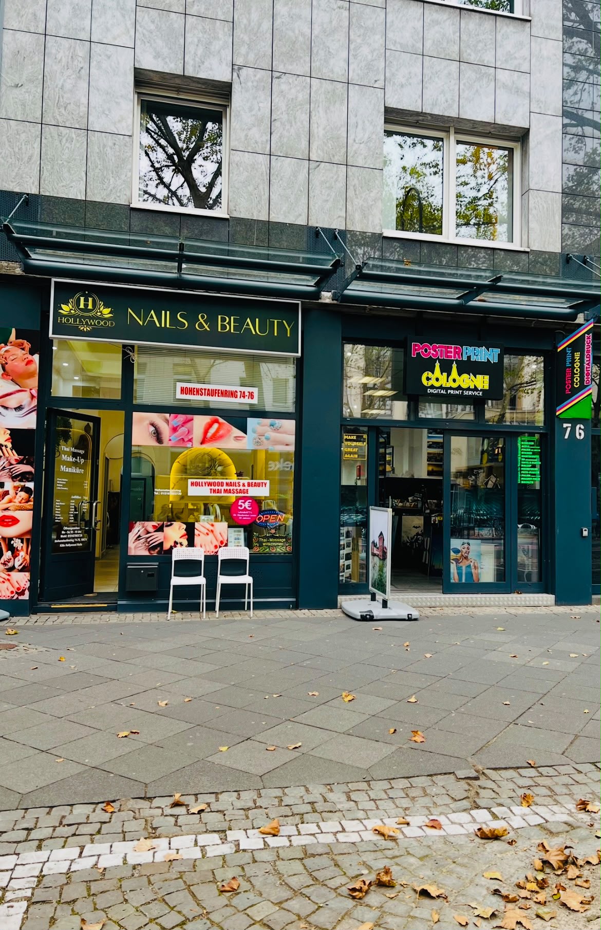 Außenansicht von Hollywood Nails & Beauty