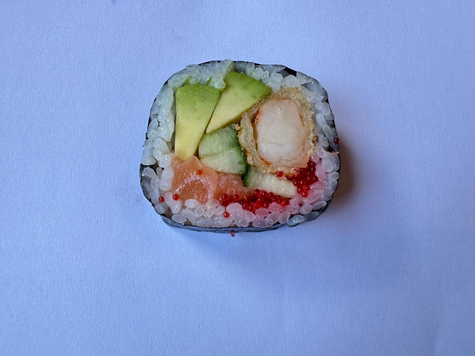 Detailaufnahme einer Maki Rolle