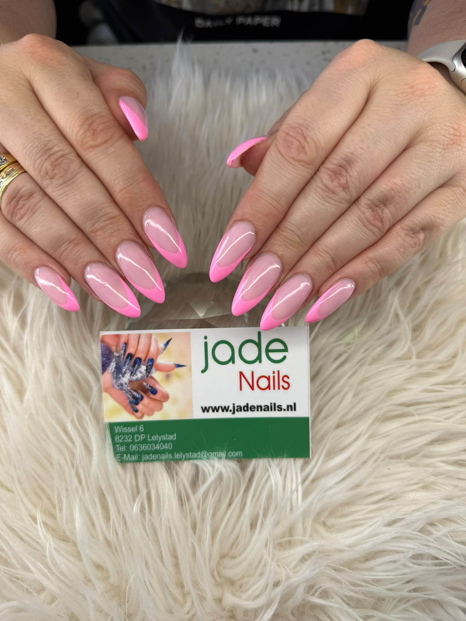 Luxe nagelset gemaakt bij Jade Nails