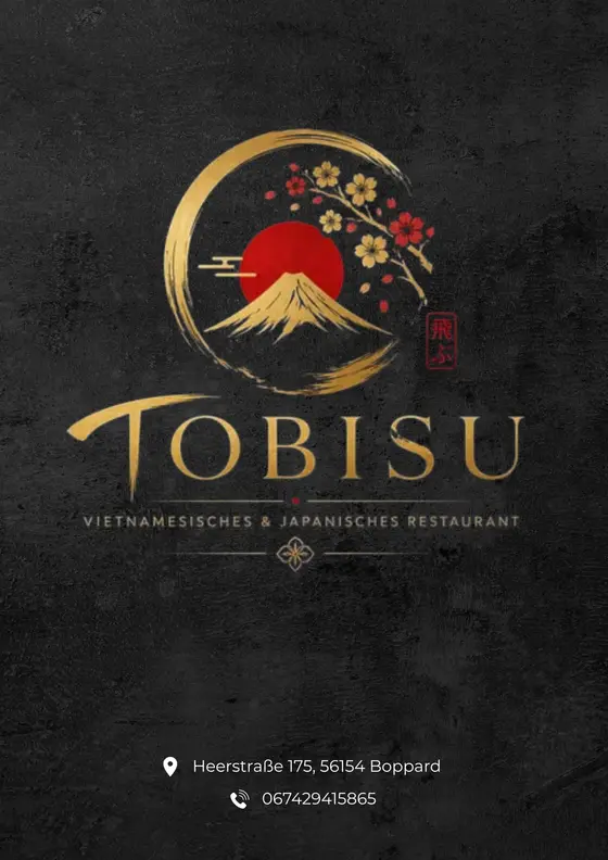 TOBISU Speisekarte Seite 01
