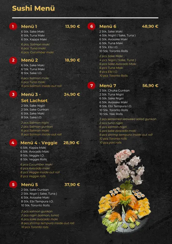 TOBISU Speisekarte Seite 20