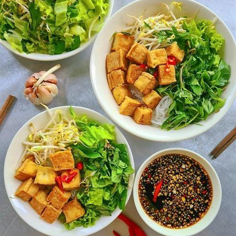 Bún đậu nước tương