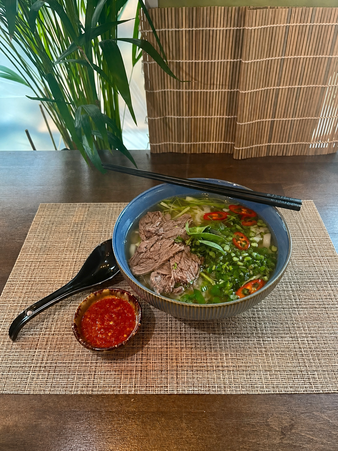 Phở nạm bò