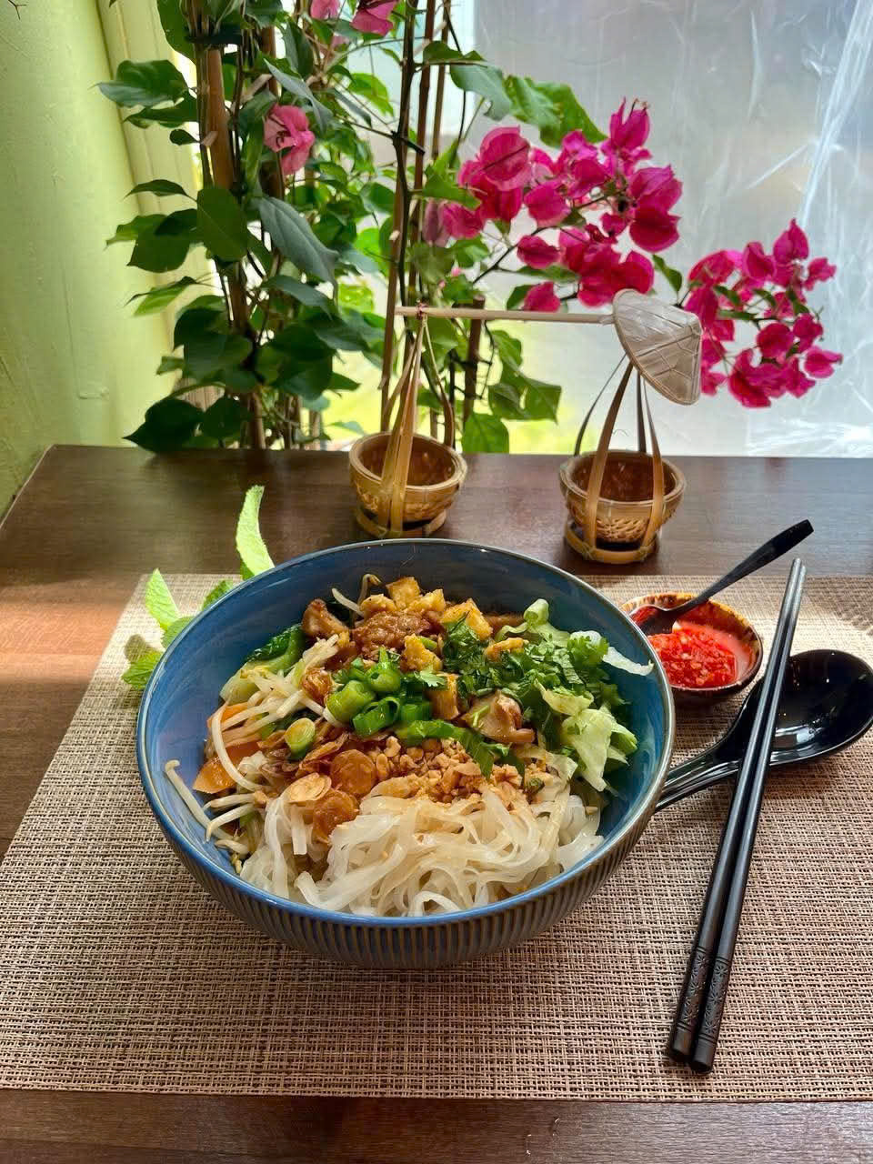 Phở trộn chay Tofu Bà Bảy